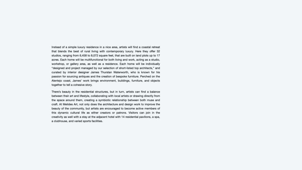 Visual Pleasure article page with two paragraphs of text